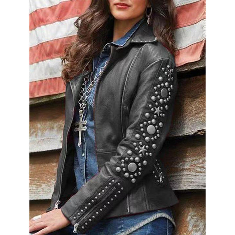 Ladies Short Rhinestone Jacket