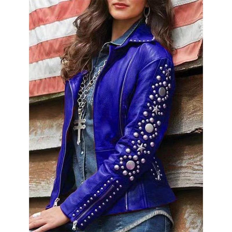 Ladies Short Rhinestone Jacket