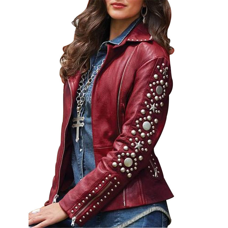 Ladies Short Rhinestone Jacket