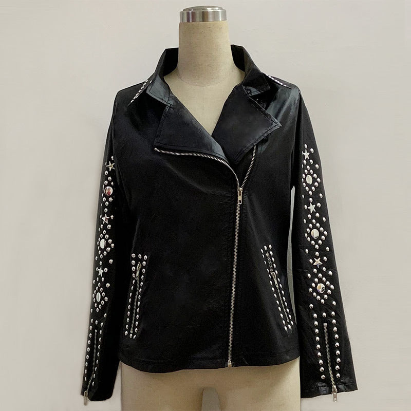 Ladies Short Rhinestone Jacket