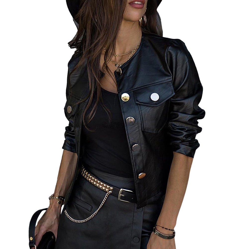 Damen Lederjacke