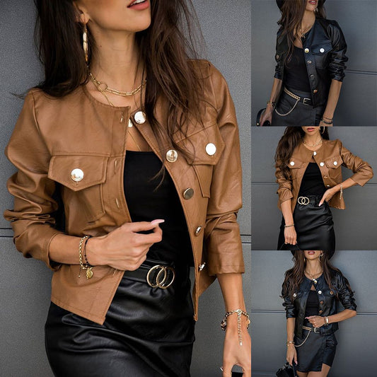 Ladies Leather Jacket