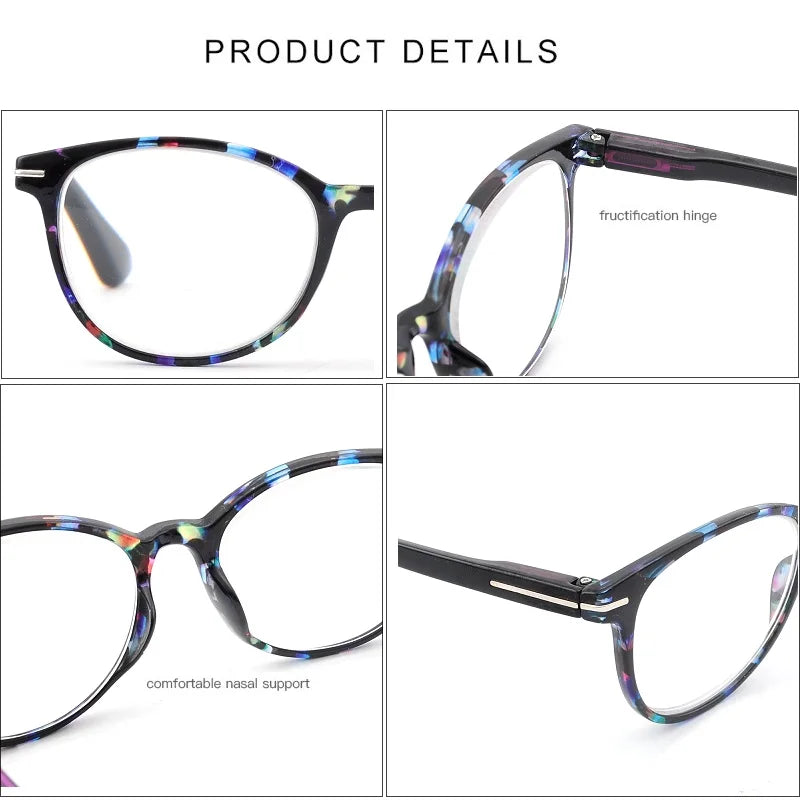 Fashion Reading Glasses Women Men Retro Business Hyperopia Prescription Presbyopia Eyeglasses +1.0 +2.0 +3.0 +4.0 Diopter