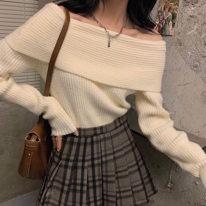 Women's Off-shoulder Sweater