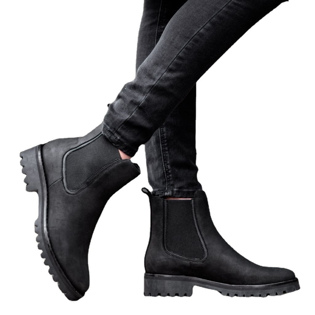 Women's Fashion Casual Head Ankle Boots