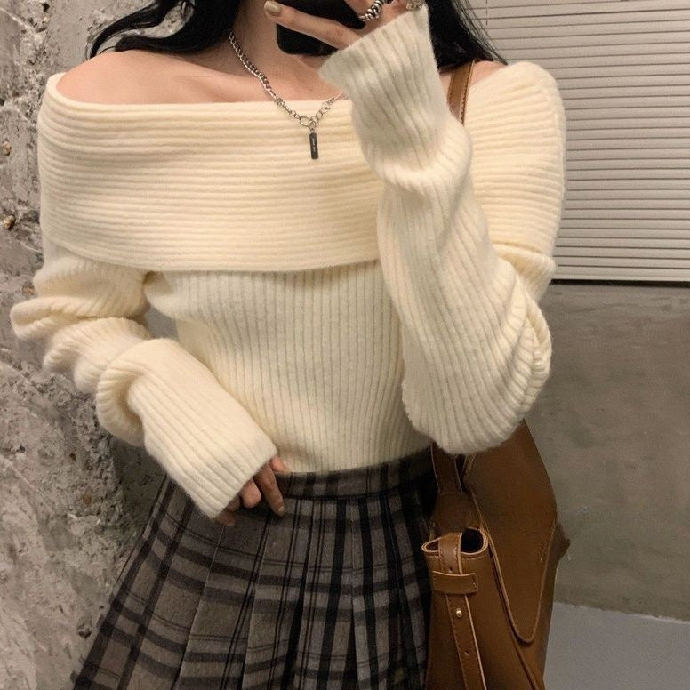 Women's Off-shoulder Sweater