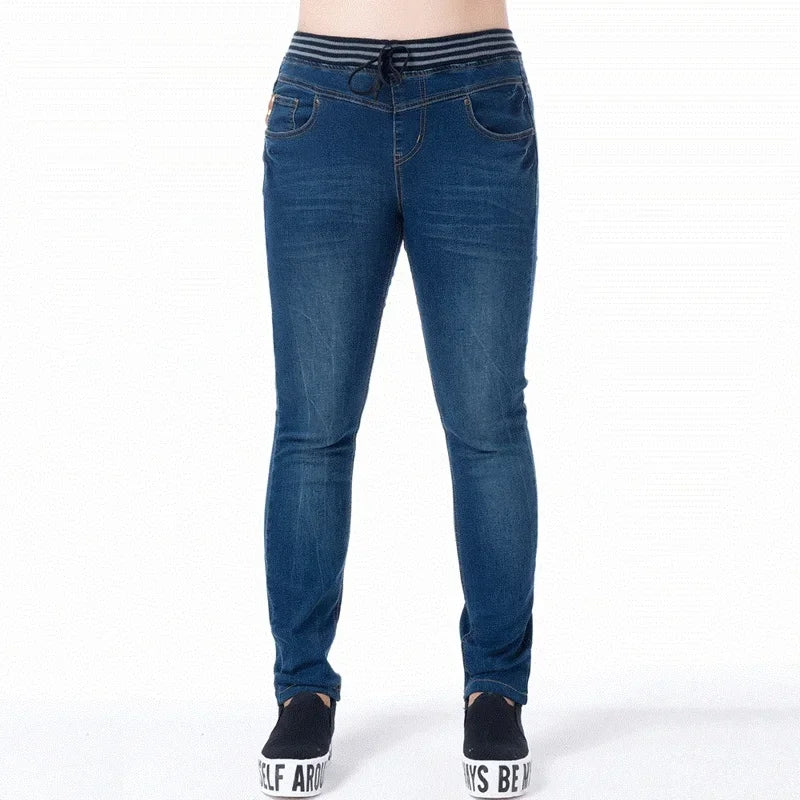 Women's Fashion Jeans Elastic Waist Classic Denim 3xl 4xl.