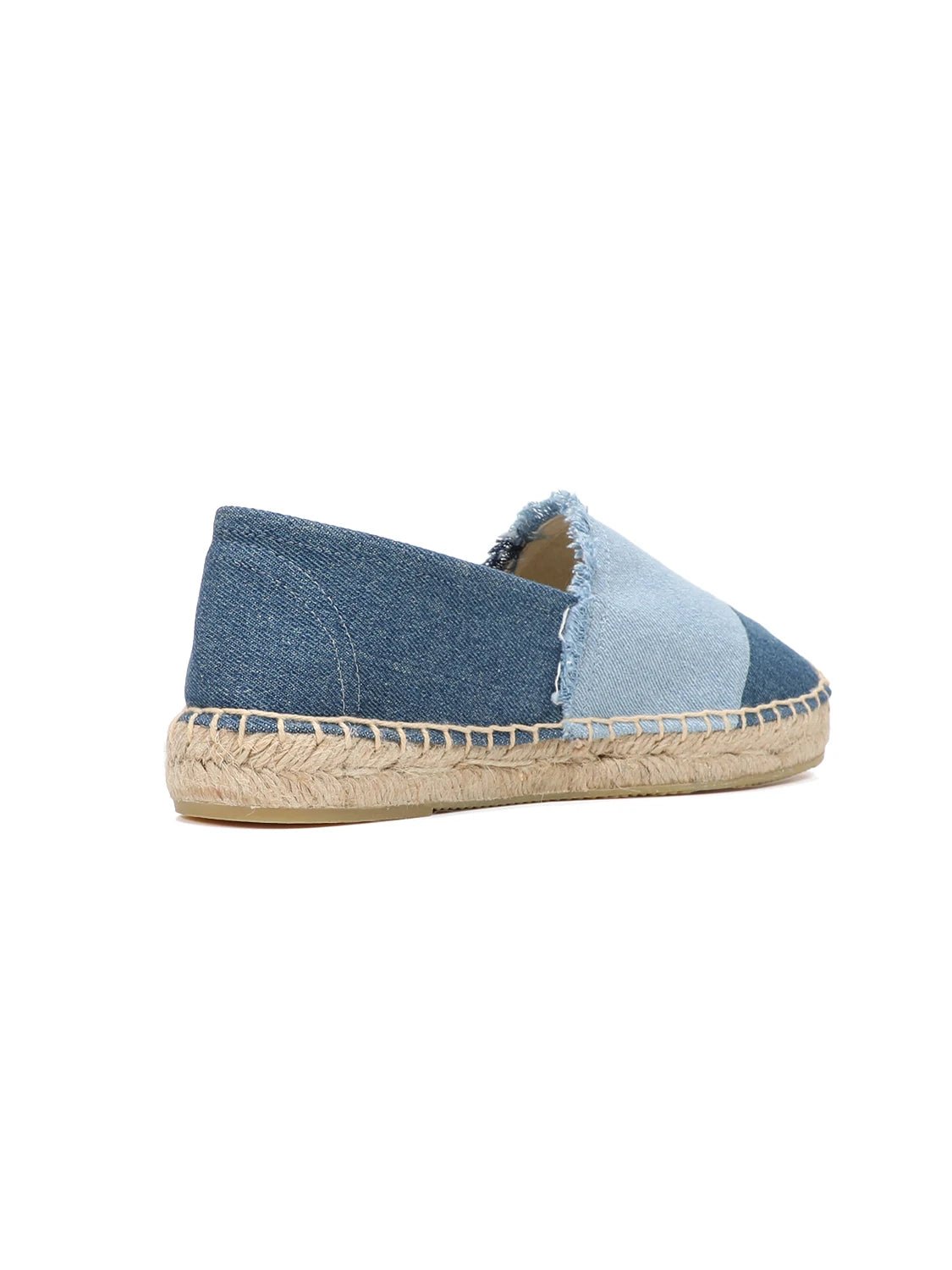 Espadrilles Women's Shoes Luxury Denim PATCHWORK  Flat Platform  Stylish and Trendy Footwear for Fashion-Forward Females