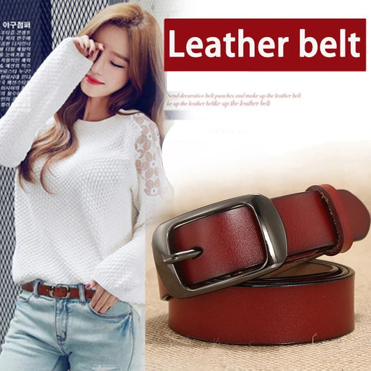 Belt for Women Designer Brand Luxury Women's Needle Buckle Belt for Women Korean Student Pants Belt