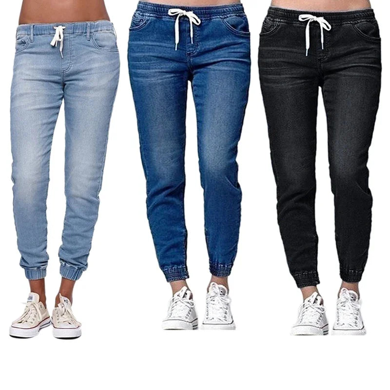 Woman Jeans Women's Pants Women's Jeans for Women High Waist Jeans Autumn Pencil Pants  Loose Ccowboy Pants